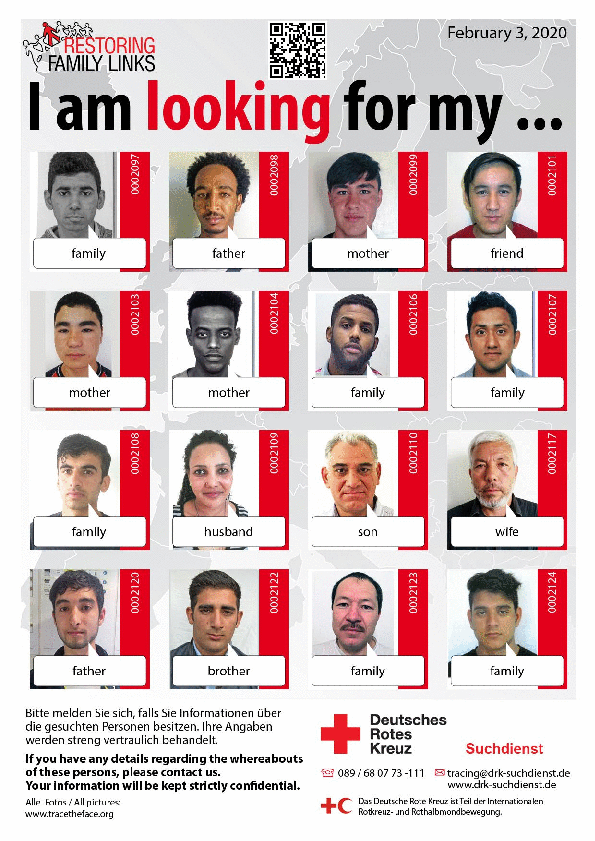 Trace the face - Plakat Nr. 76