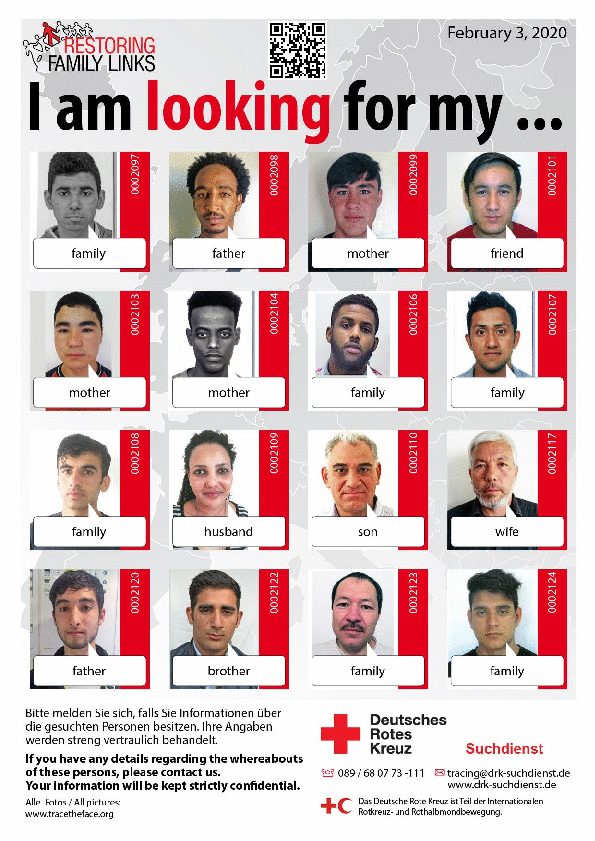 Trace the face - Plakat Nr. 76
